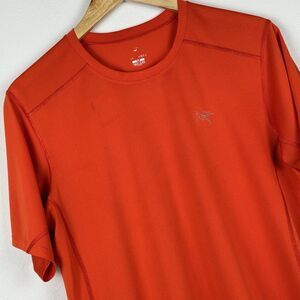 Arc'teryx Cormac Shirt Orange Size Small Outdoors Lightweight Gorpcore